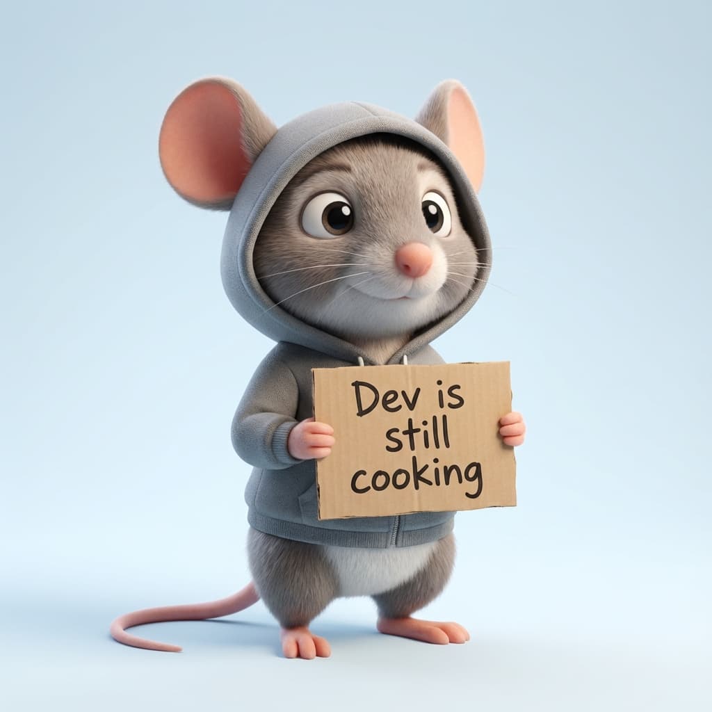 Dev is still cooking